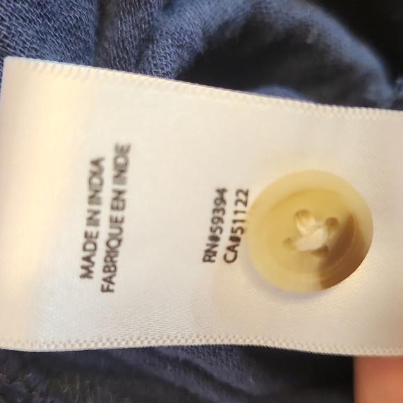 BEACHLUNCHLOUNGE Lexa Midi Dress Navy, size M - Picture 11 of 13